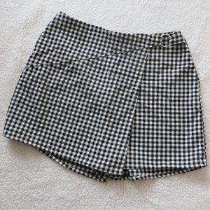 SO Goods for Life Gingham Mini Skirt